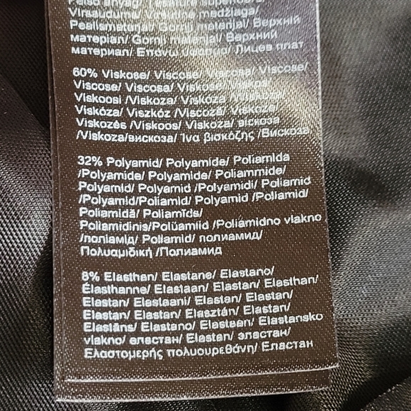 Comma 3/4 sleeve mix media fit and flare dress size 6 - Picture 14 of 16